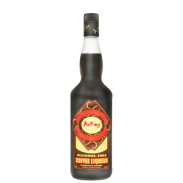 Deal 12 Bottles Arkay Version of Zero Proof Coffee Liqueur Flavoured 33.3 FL OZ / 1 Liter