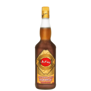 Deal 12 Bottles Arkay Version of Zero Proof Irish Whisky Flavoured 33.3 FL OZ / 1 Liter