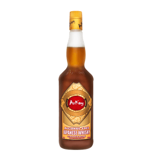 Deal 12 Bottles Arkay Version of Zero Proof Japanese Whisky 33.3 FL OZ / 1 Liter