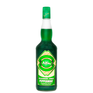 Deal 12 Bottles Arkay Version of Zero Proof Peppermint Flavoured 33.3 FL OZ / 1 Liter