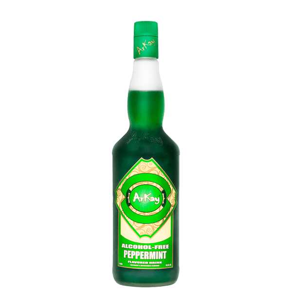 Deal 144 Bottles Arkay Version of Zero Proof Peppermint Flavoured 33.3 FL OZ / 1 Liter